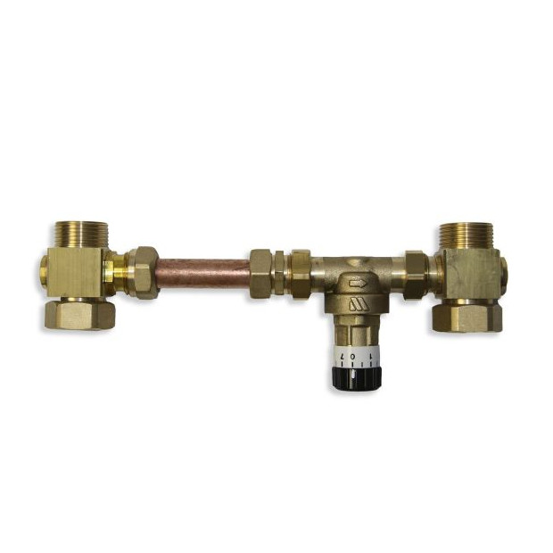 Roth Überströmventil-Set Fußbodenheizung Differenzdruckausgleich 0,03-0,5 bar 265x65 mm 1150009001
