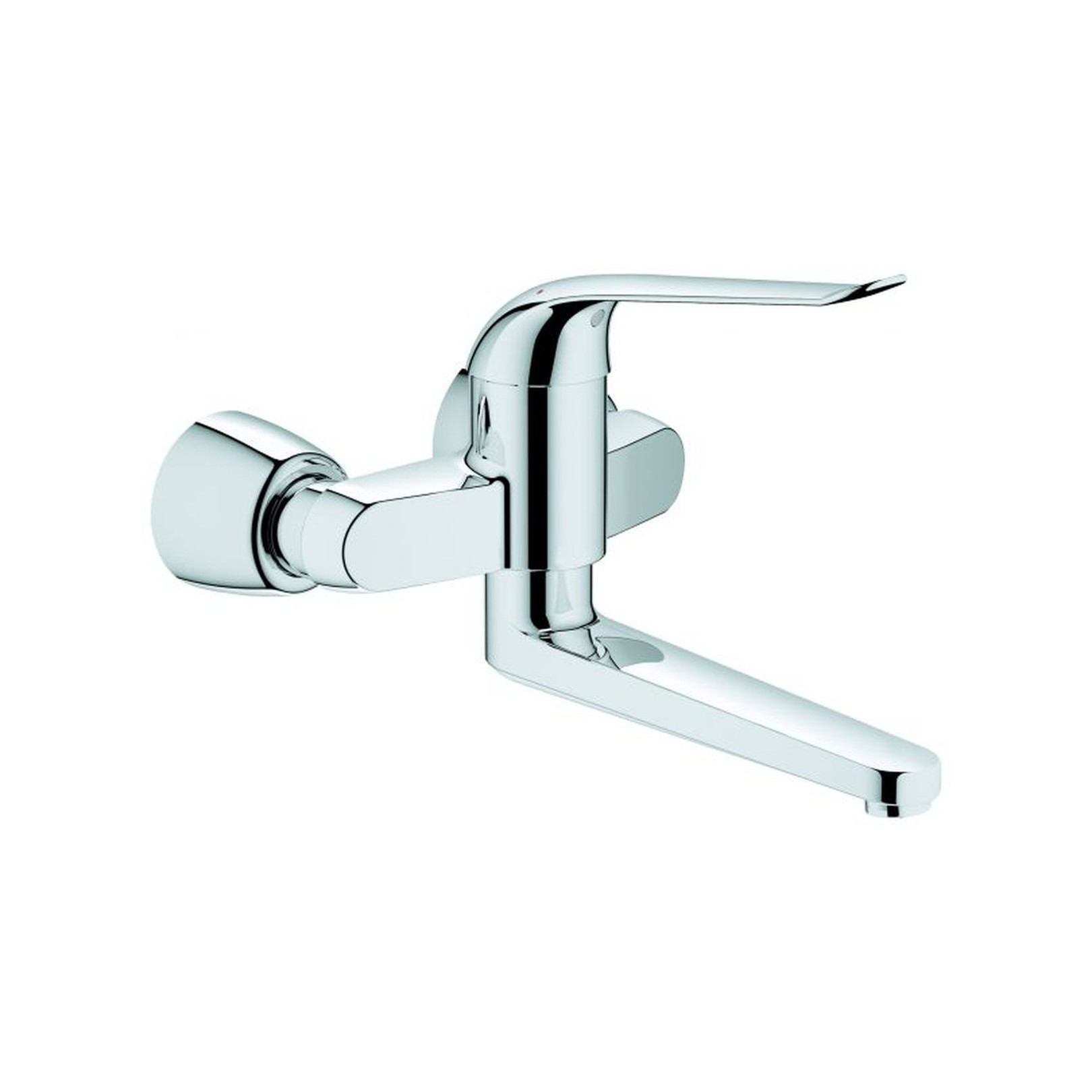 Grohe Einhebel-Waschtischbatterie Euroeco Spec Wandmontage Ausladung 274 mm Chrom SilkMove 32774000
