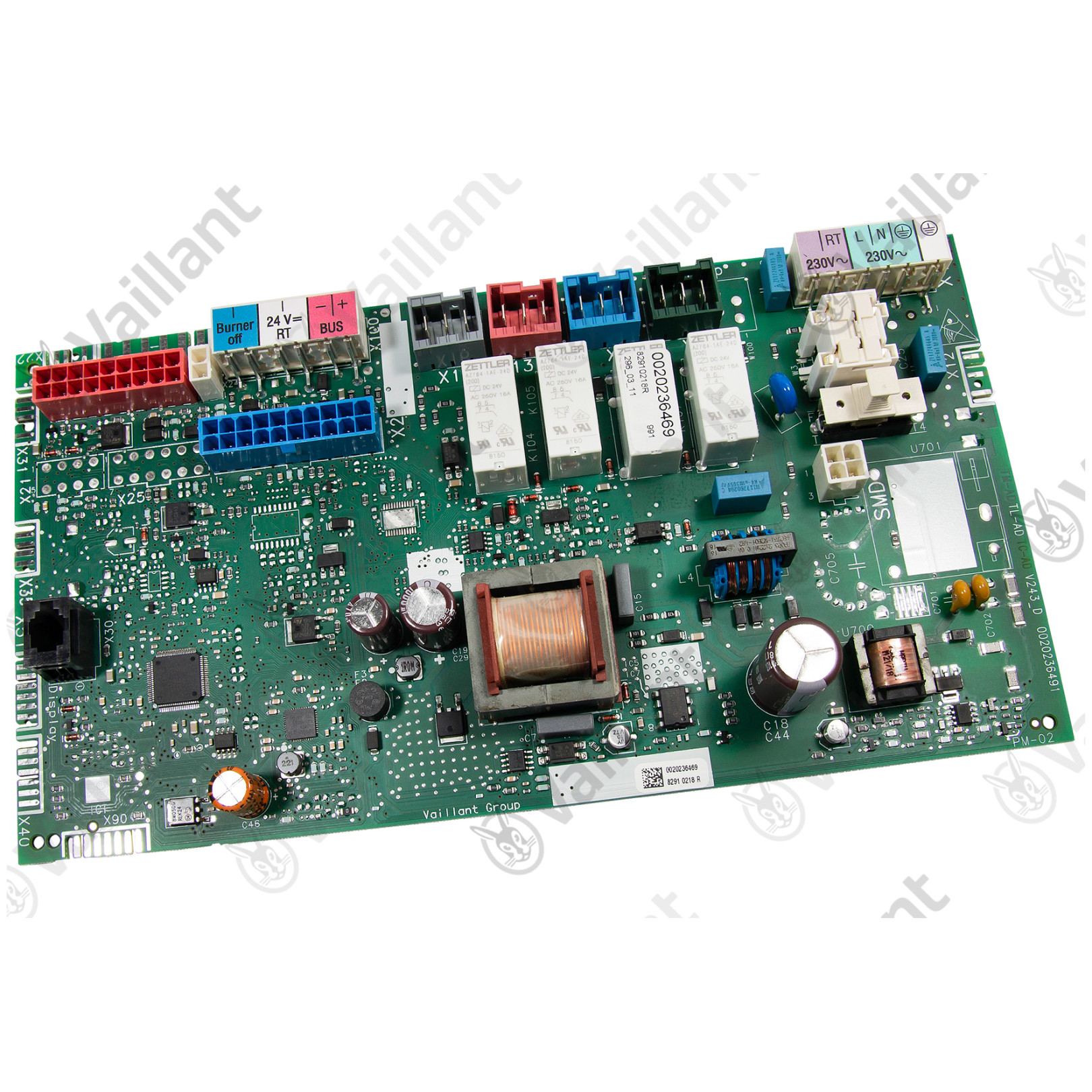 Vaillant Leiterplatte Ersatzteil VC 406plus476plus636/5-5 kompatibel 8000010644