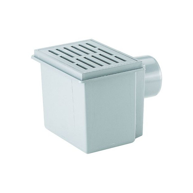 DALLMER Kellerablauf 71 710062 Ablaufstutzen 3 Grad waagerecht DN 100 Polypropylen K3 4001636710062