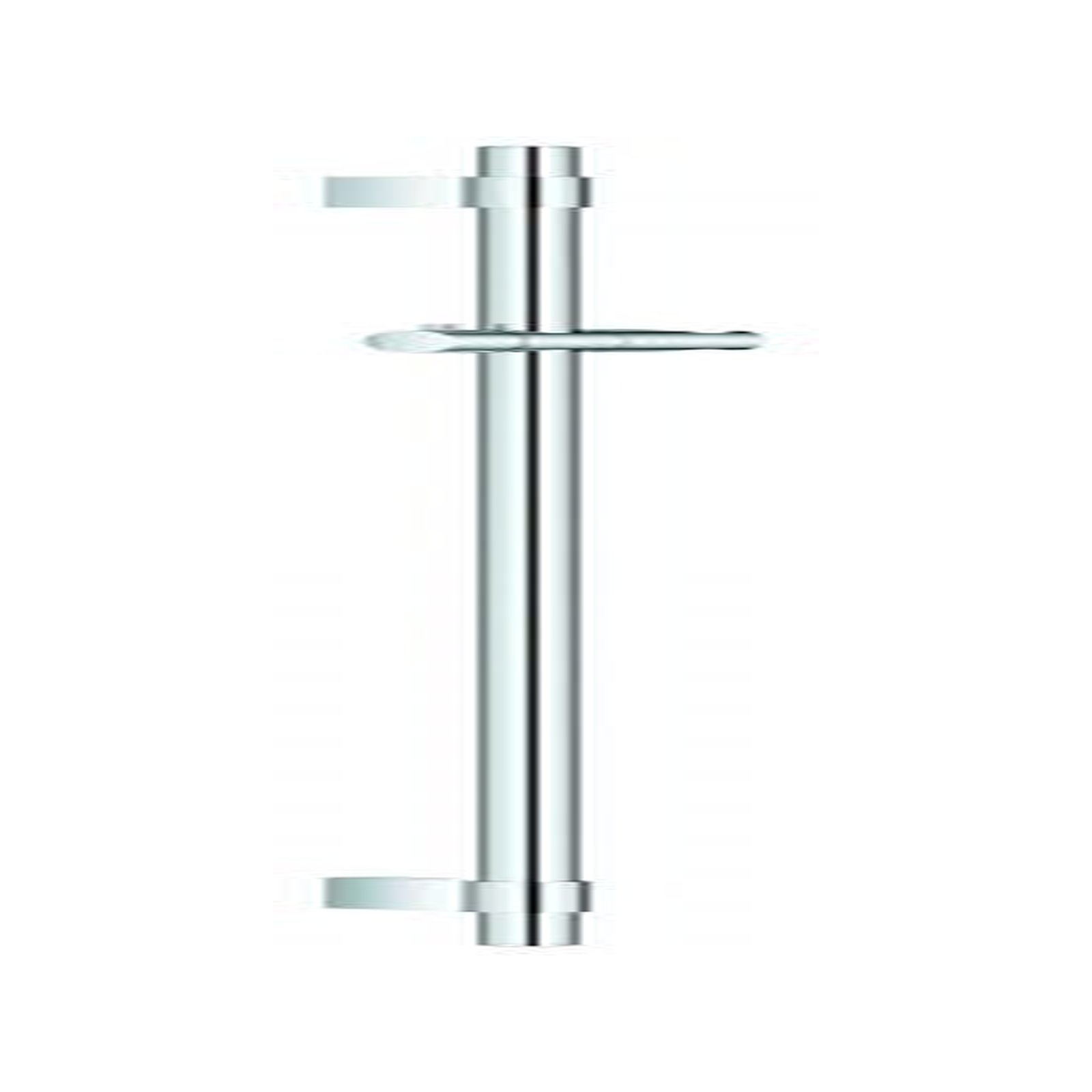 GROHE Brausestange Rainshower 27136001 1150 mm Metall chrom verstellbare Wandhalter langlebige Oberfläche 27136001