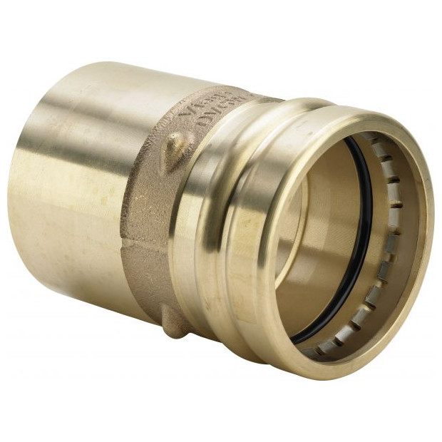 Viega Reduzier-Stueck Sanpress 2215.1XL 108x76,1mm Rotguss Pressfitting EPDM SC-Contur 354701