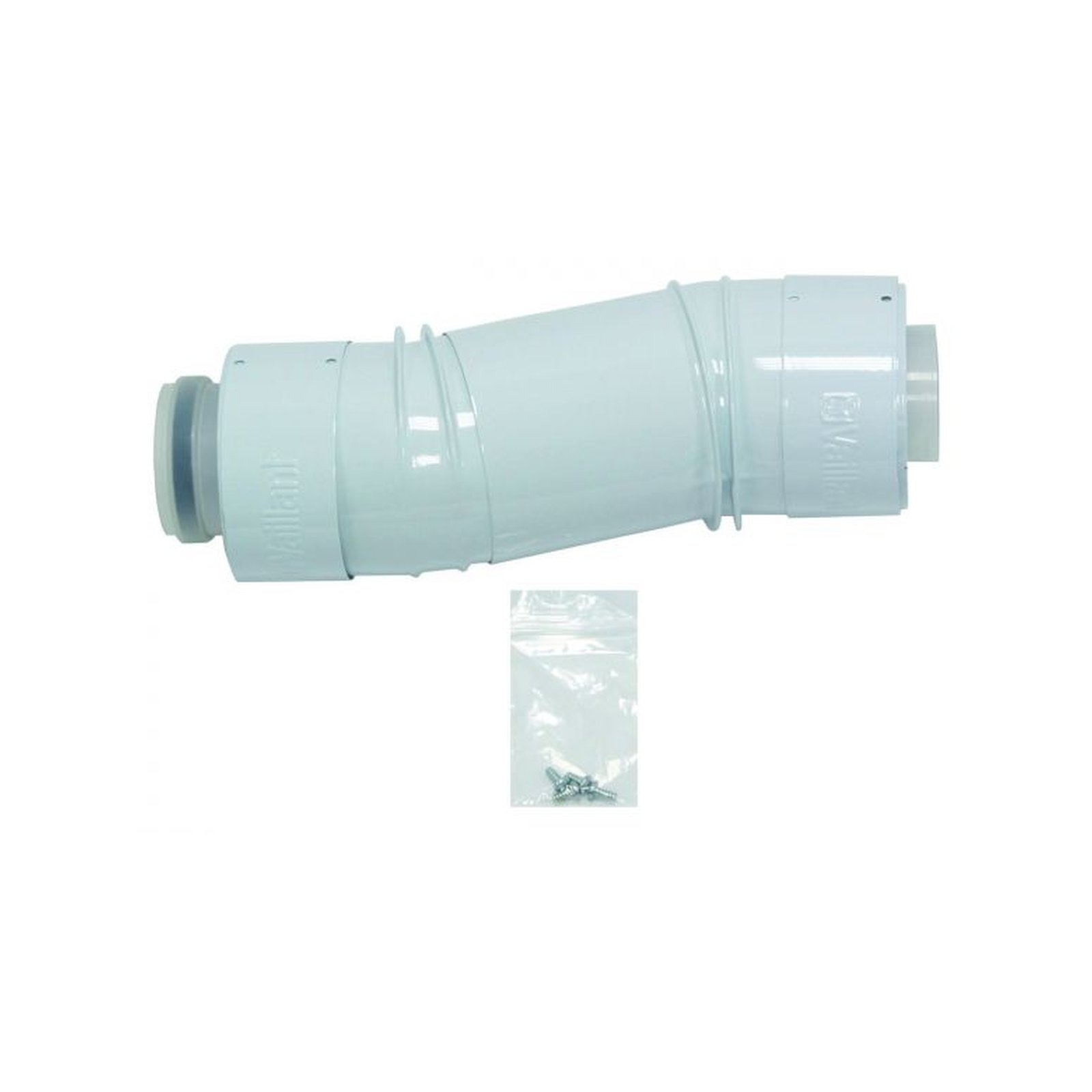 Vaillant Variobogen Versatzausgleich 33-56 mm konzentrisch 60/100 PP Kunststoff 303919