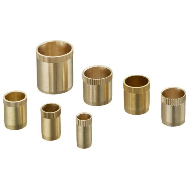 OVENTROP Messing-Stuetzhuelse Heizungszubehoer 18mm Wandstaerke 1mm 1029656