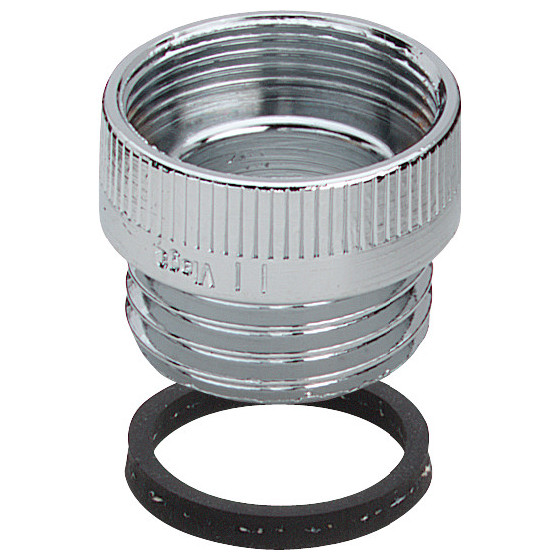 Viega ÜbergangsStück Rotguss verchromt rund 3252 G 3/4i M22x1a 448325