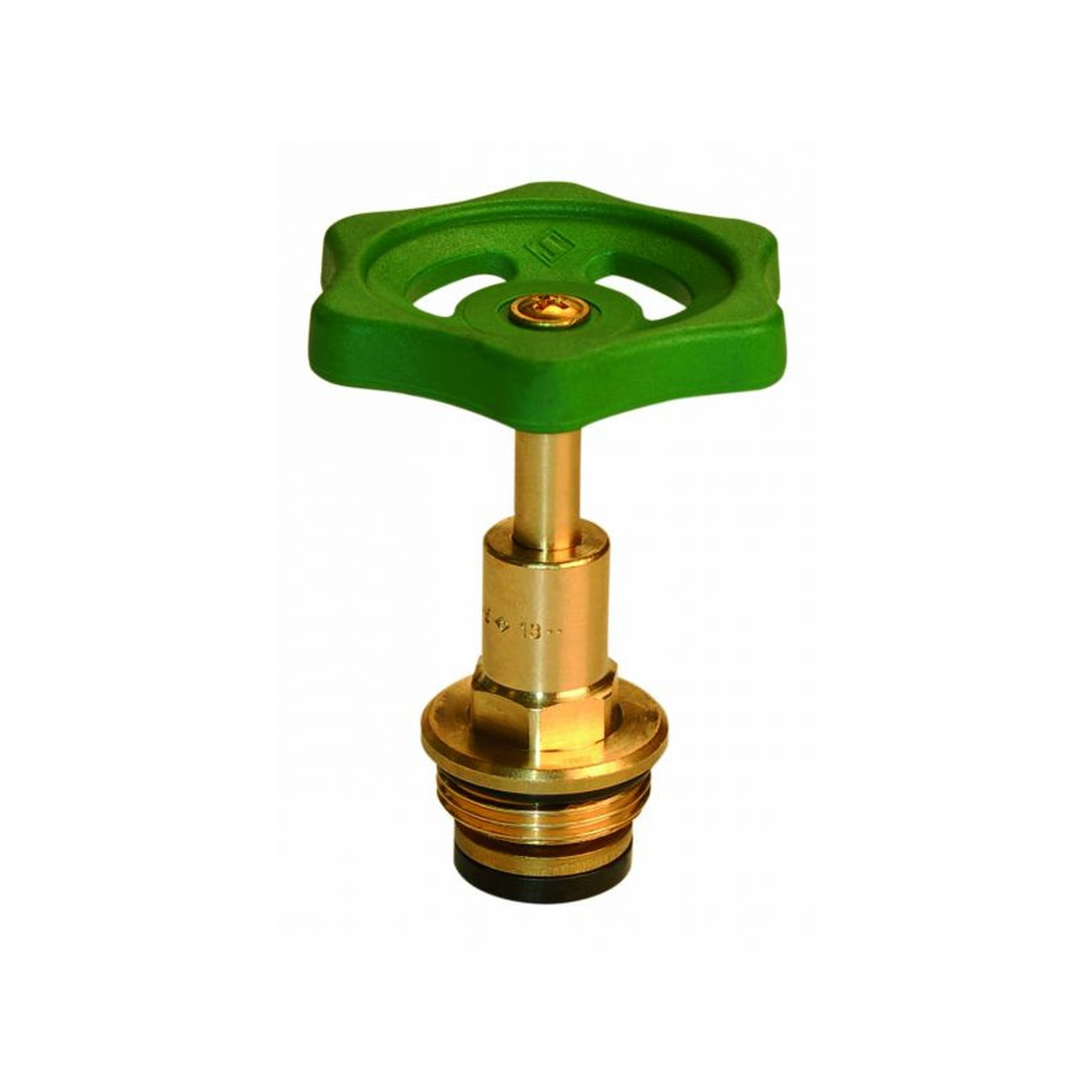 Aalberts Oberteil Seppelfrickeke Modell 1921 DN32 steigende Spindel Messing 0001455