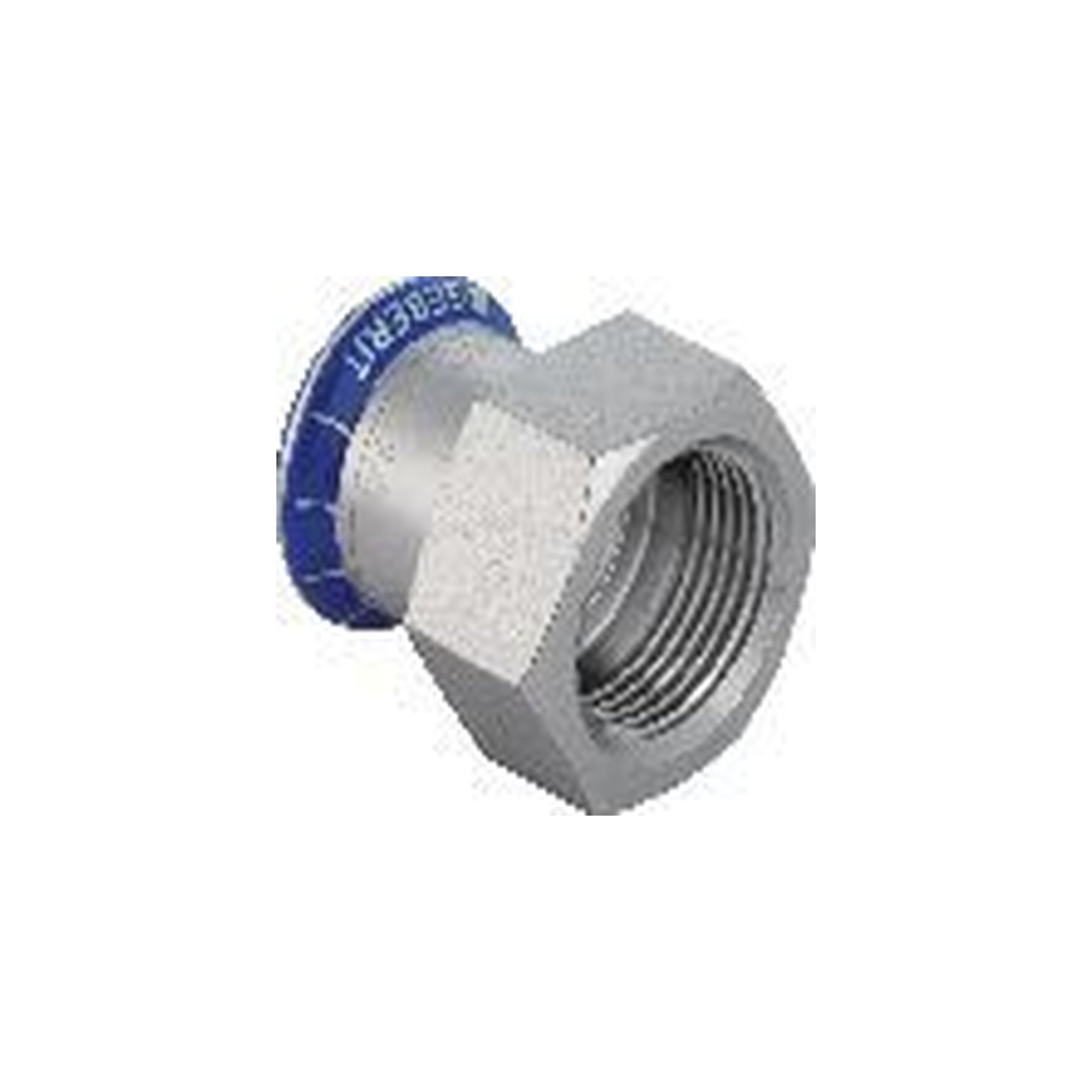 Geberit Mapress Edelstahl Übergang d28 Rp1 Innengewinde CIIR Pressindikator 31809