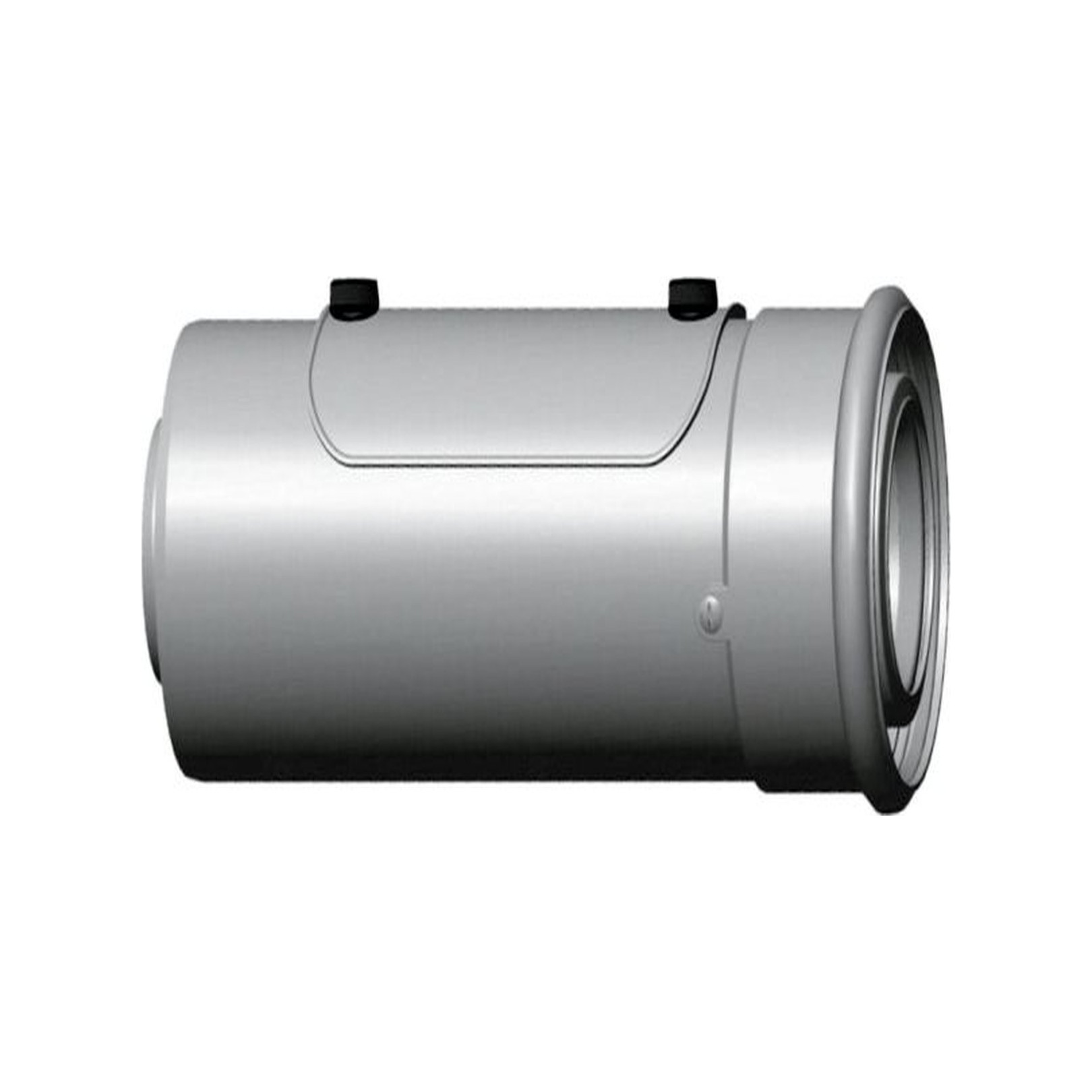 Wolf Revisionsrohr konzentrisch DN60/100 250mm Schnellverschluss steckbar weiß Hersteller-Artikelnummer 2651729