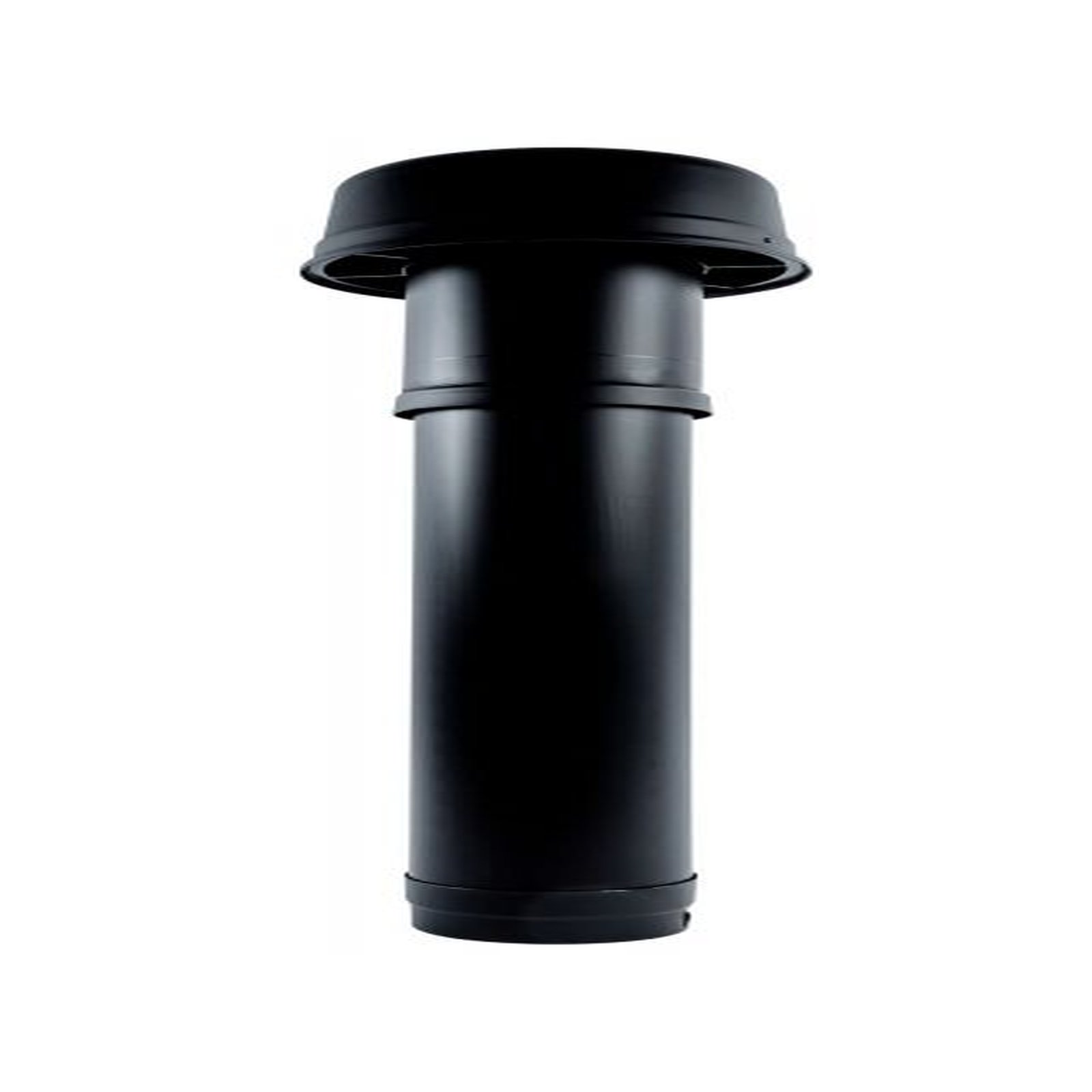 Wolf Dachdurchführung CWL DN180 wärmegedämmt isoliert schwarz Länge 1159 mm 2575803