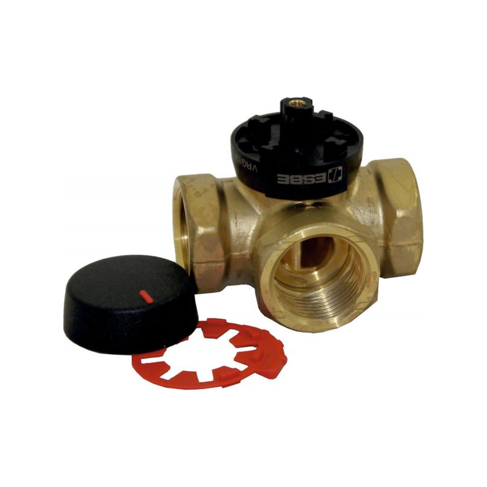 Wolf 3-Wege-Mischer DN32 Messing kvs 16 Rücklaufumschaltventil 2744675