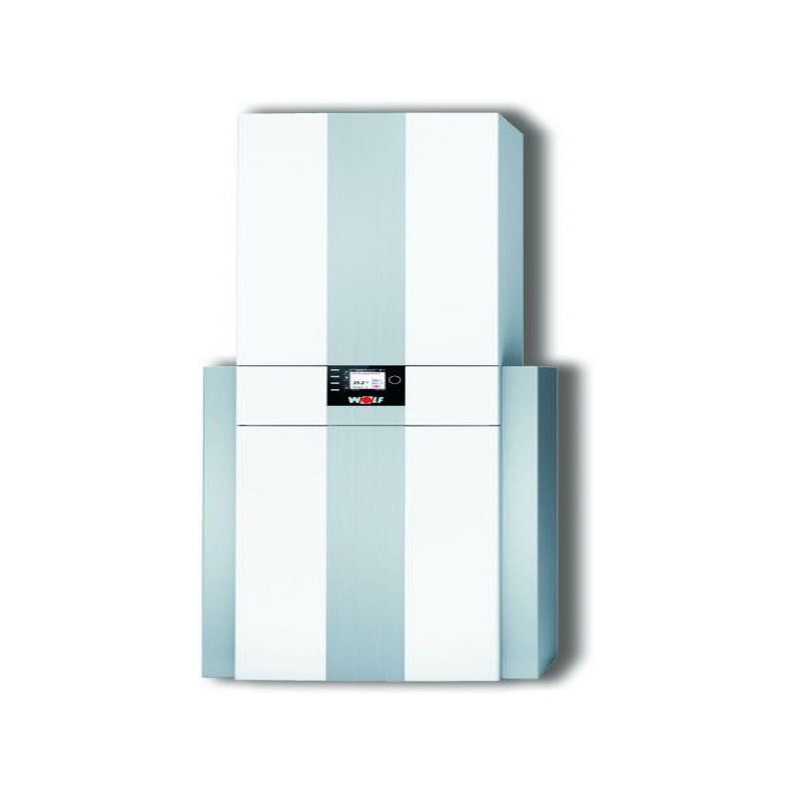 Wolf Gasbrennwert-Zentrale CGS-2-24/150R 24 kW 150 l Rohrwendelspeicher Hersteller-Artikelnummer 8615018