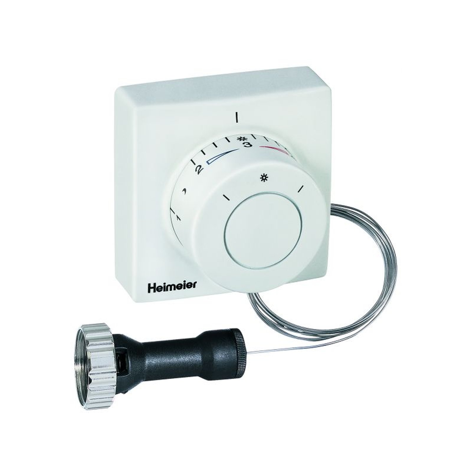Heimeier Thermostatkopf F Ferneinsteller Kapillarrohr 5 m Temperaturbereich 6-27°C M30x1.5 2805-00.500