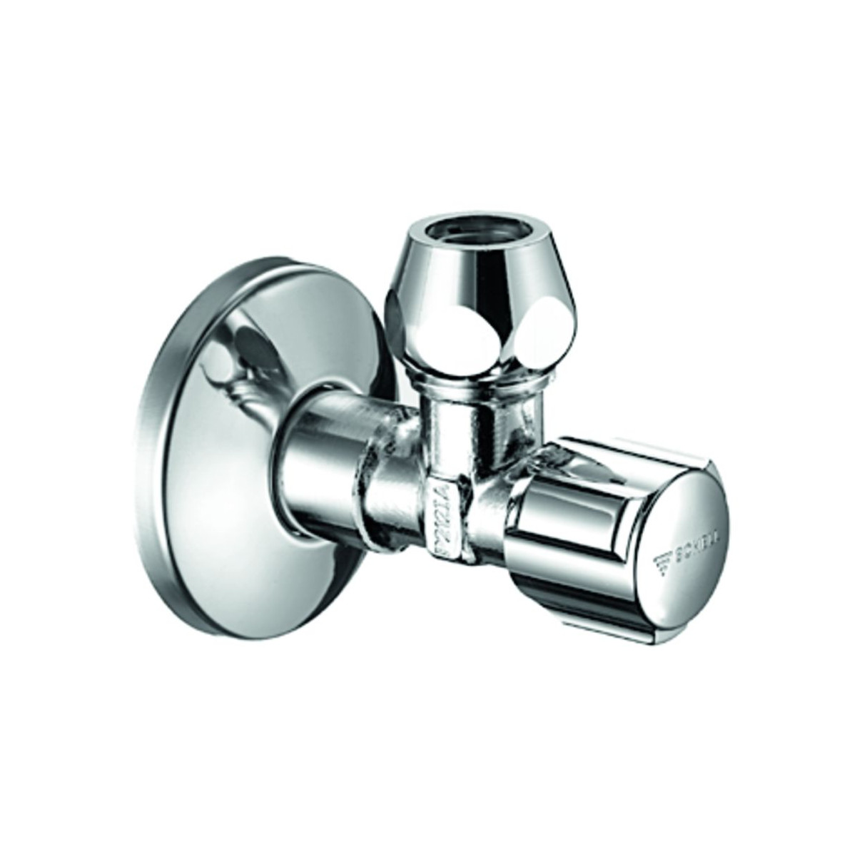 Schell Eckventil Comfort 1/2x1/2x12mm selbstdichtend ASAG chrom Messing Quetschverschraubung 049150699