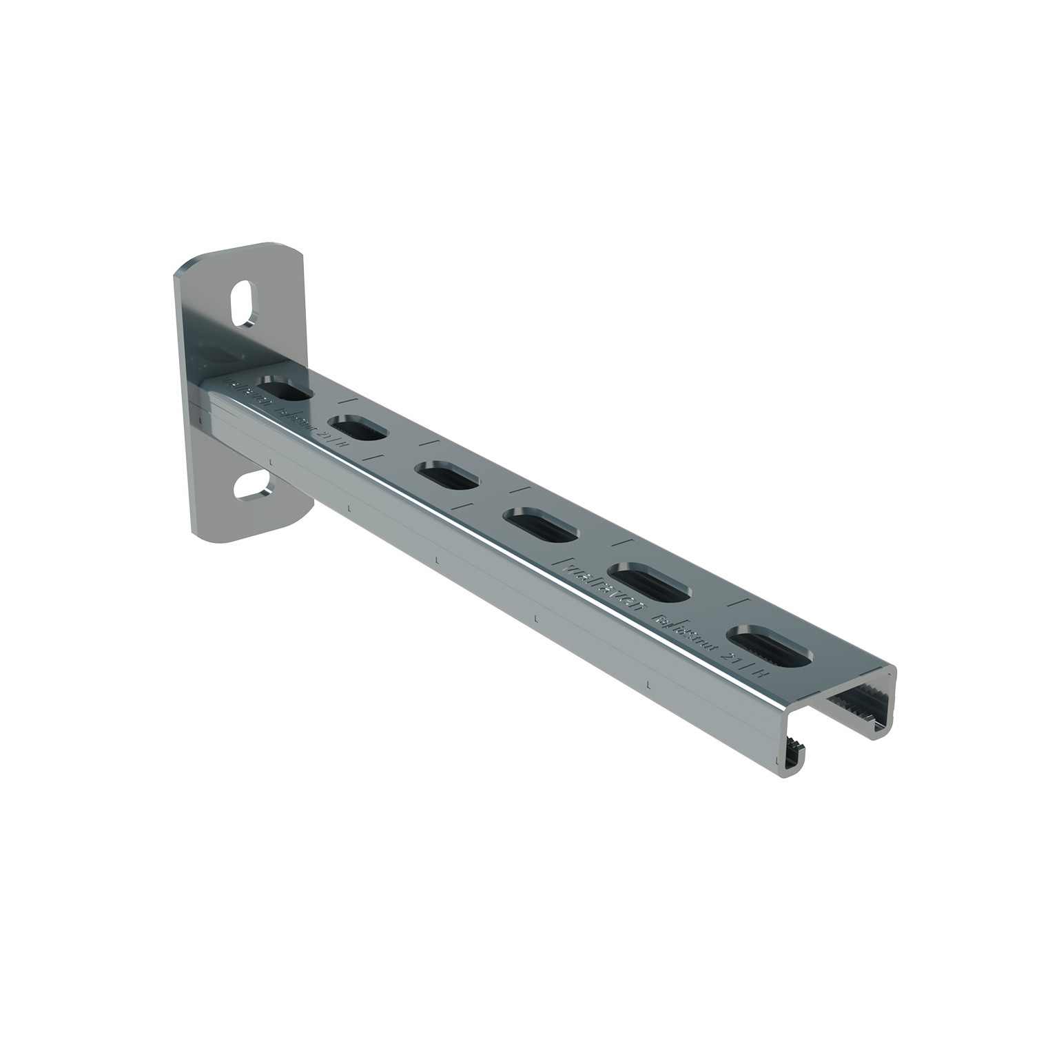 Walraven Wandkonsole RapidStrut 21H BUP Schnittmarkierungen 200 mm Stahl UltraProtect 66082120