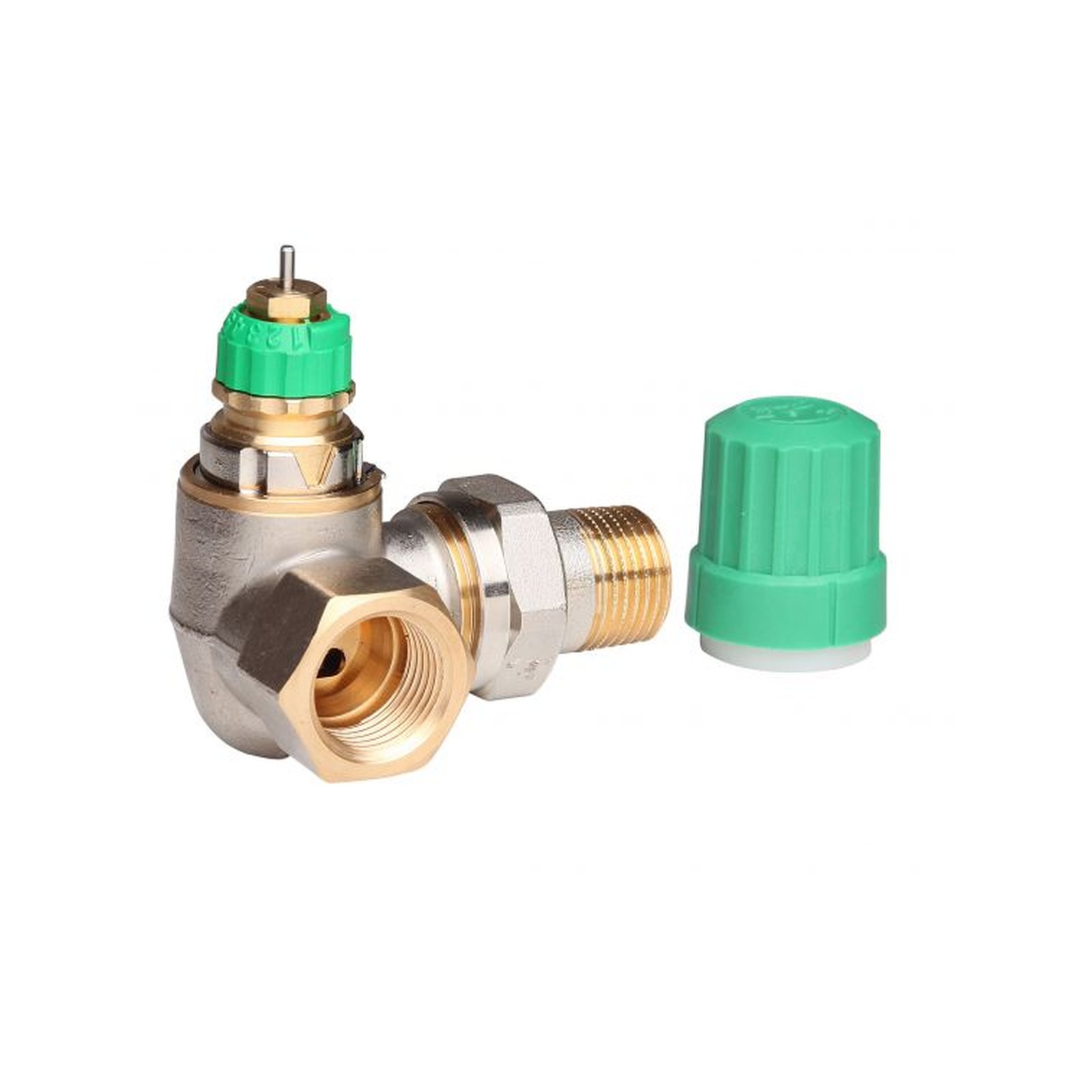 Danfoss Thermostatventil Dynamic Valve RA-DV 15 Winkeleck links R 1/2 druckunabhängig voreinstellbar 013G7720