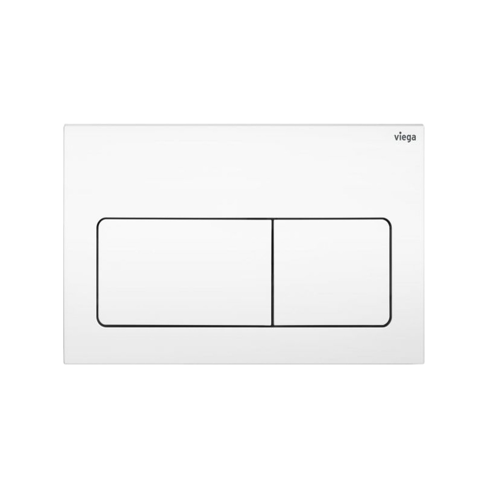 Viega WC Betätigungsplatte VfL 5 8601.1 Kunststoff weiß-alpin Prevista Visign for Life 5 2-Mengen-Spültechnik 773731