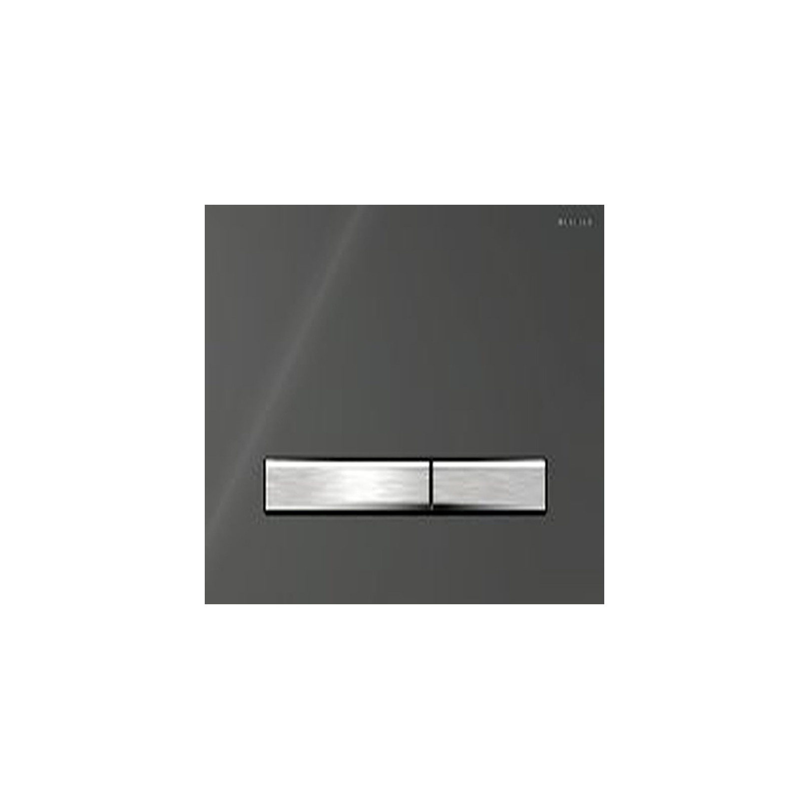 Geberit Betätigungsplatte Sigma50 Rauchglas verspiegelt 2-Mengen-Spülung Zinkdruckguss Glas 115788SD2