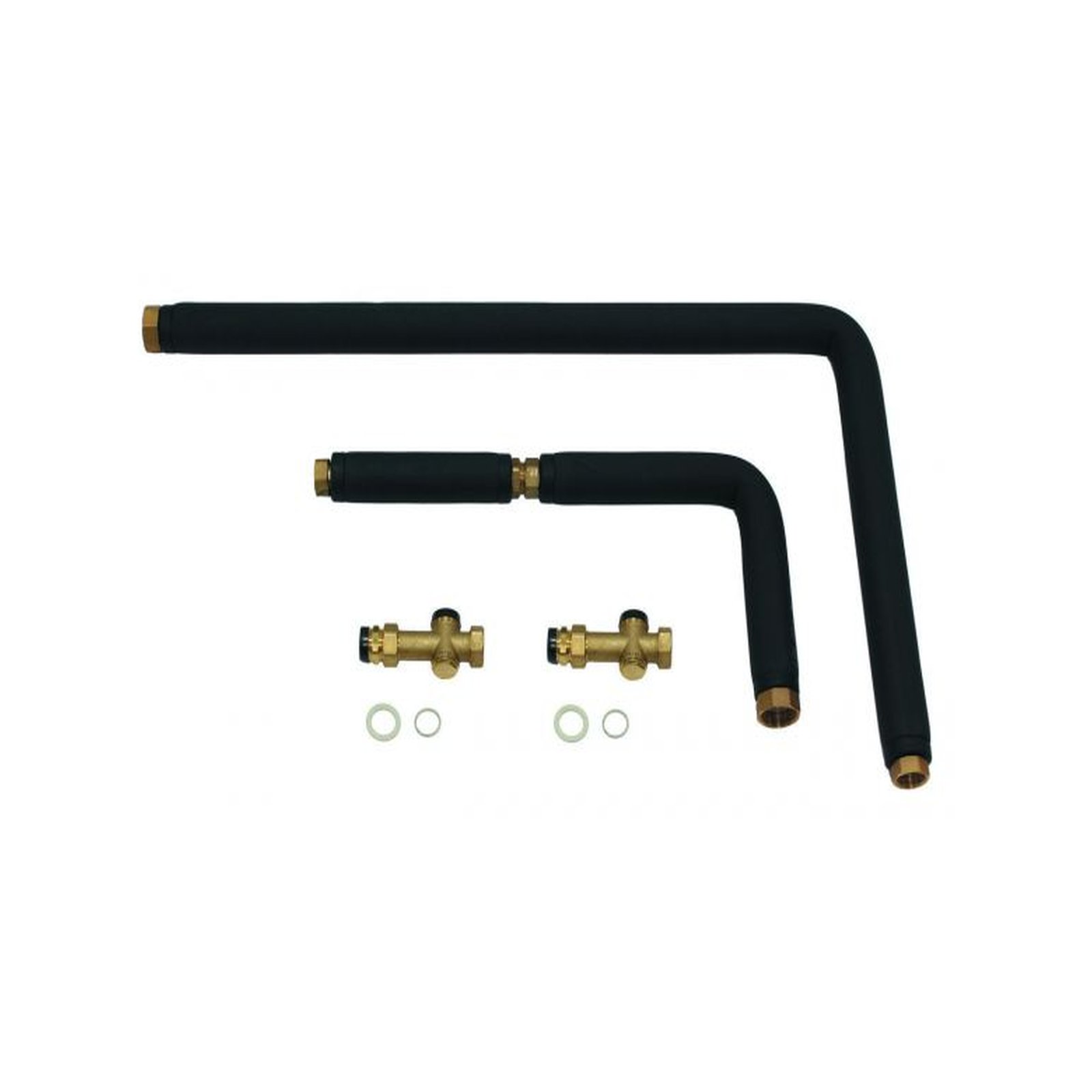 Vaillant Kesselanschlussverrohrung starr wärmegedämmt Vorlauf Rücklauf G1 ecoVIT icoVIT 305951