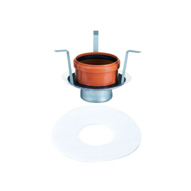 DALLMER Rohbauelement 2 Brandschutz Schallschutz DN 50 Kunststoff 515025