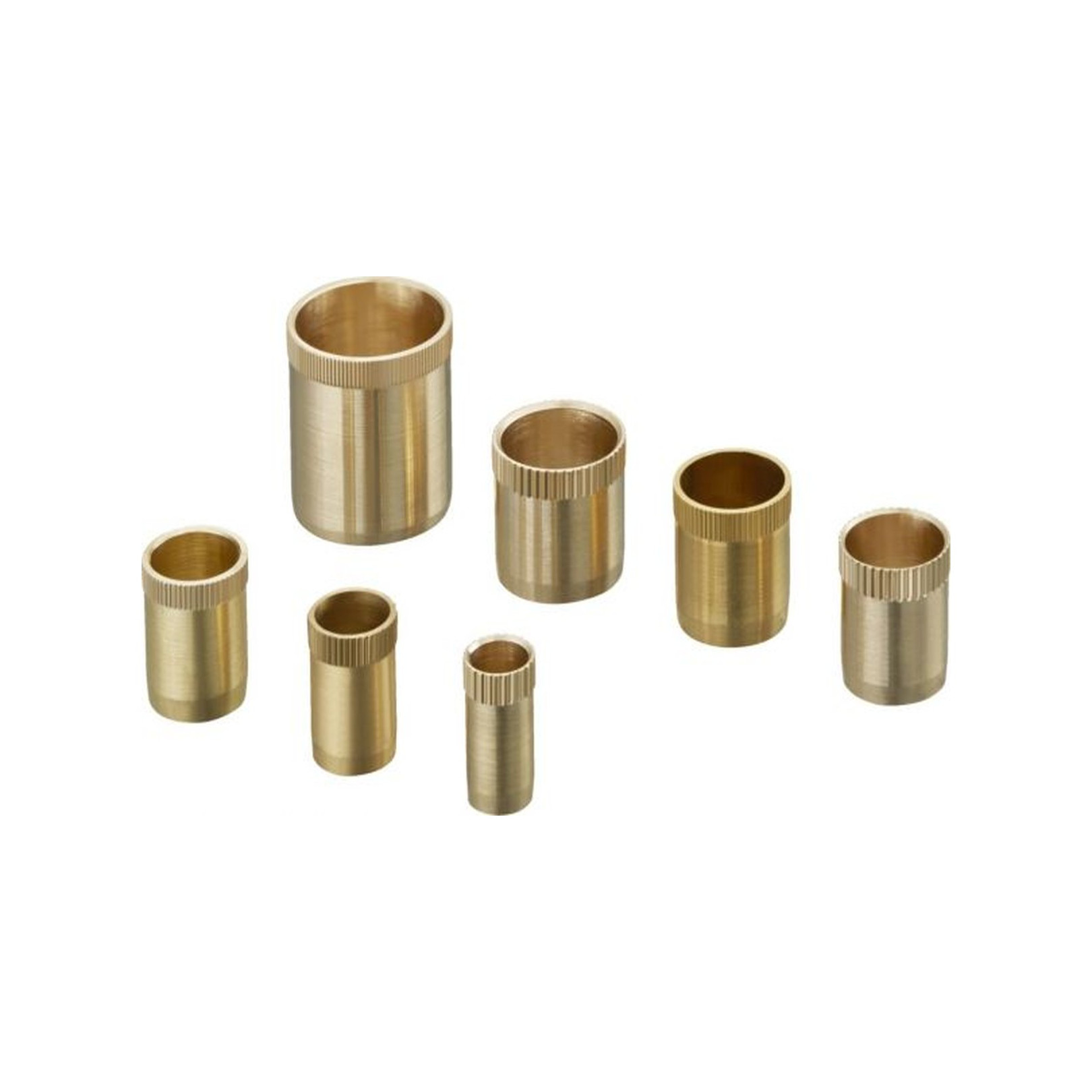 OVENTROP Messing Stützhülse Rohr 12 mm Wandstärke 1 mm 1029652