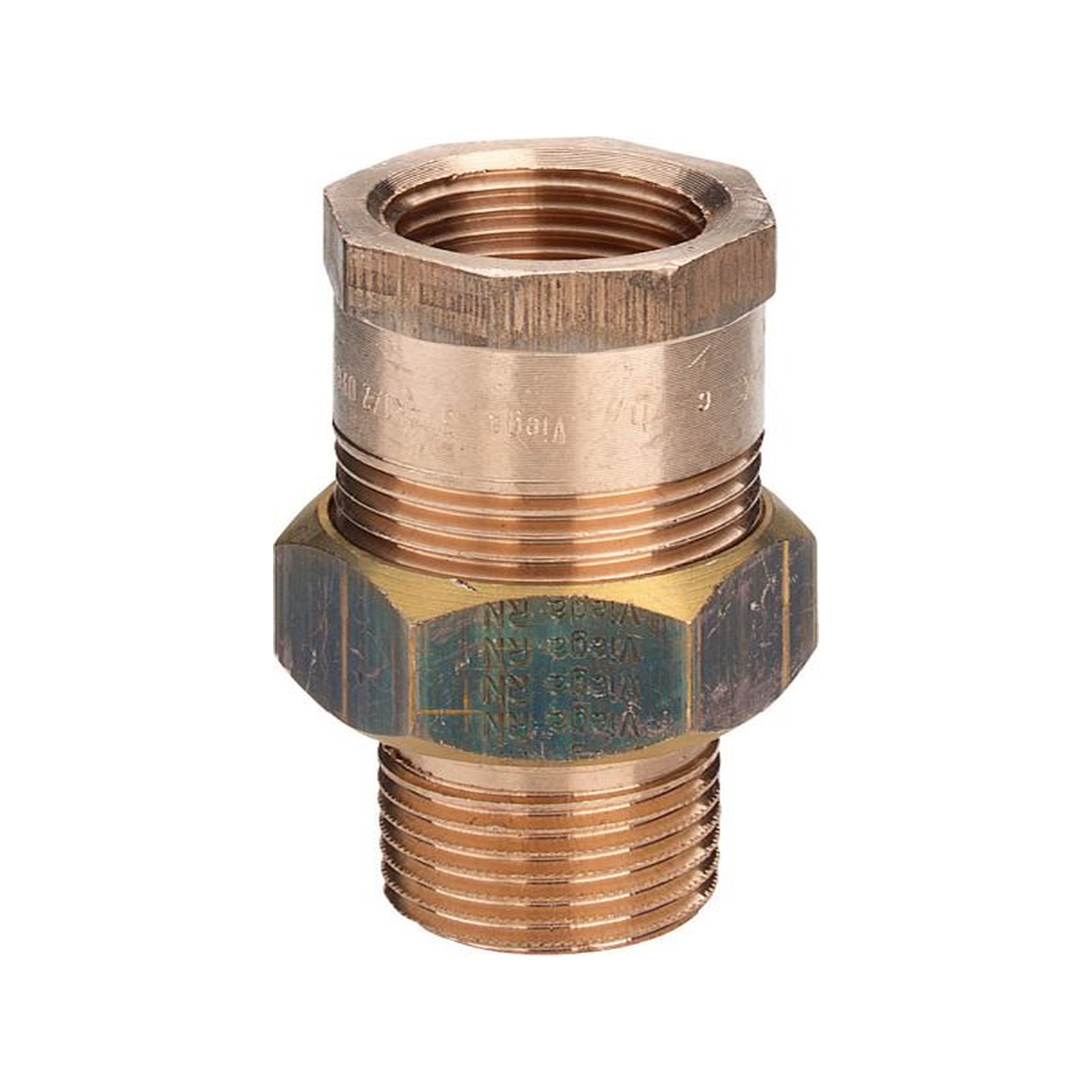 VIEGA Rotguss Verschraubung DN50 2 Zoll IGxAG konisch dichtend Typ 3341 447052