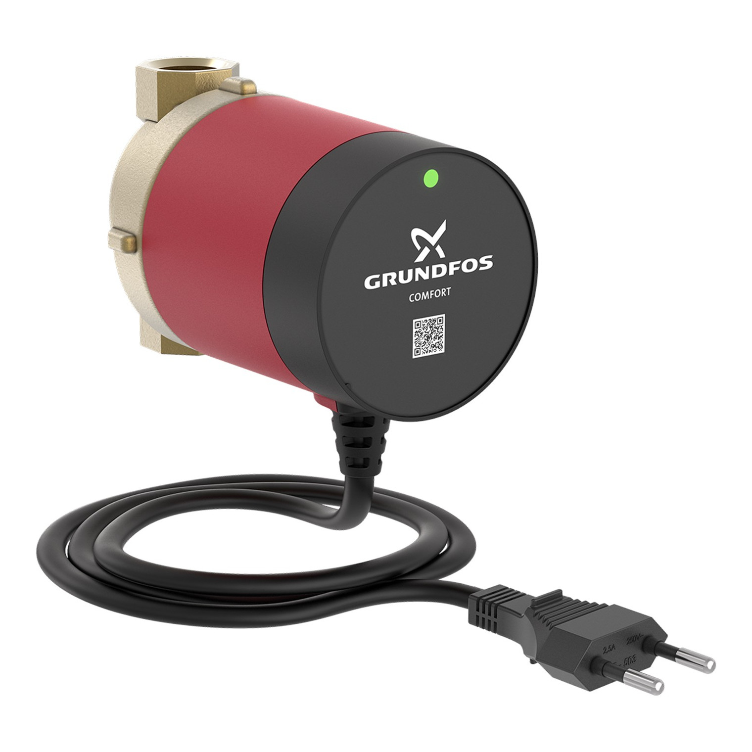 Grundfos Zirkulationspumpe Comfort 15-14 B PM 1x230V Rp1-2 Hocheffizienz Messing 97989265