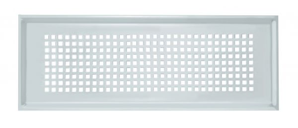 Zehnder Design-Abdeckgitter ComfoGrid Torino CLF 350x130 mm Edelstahl 990322085