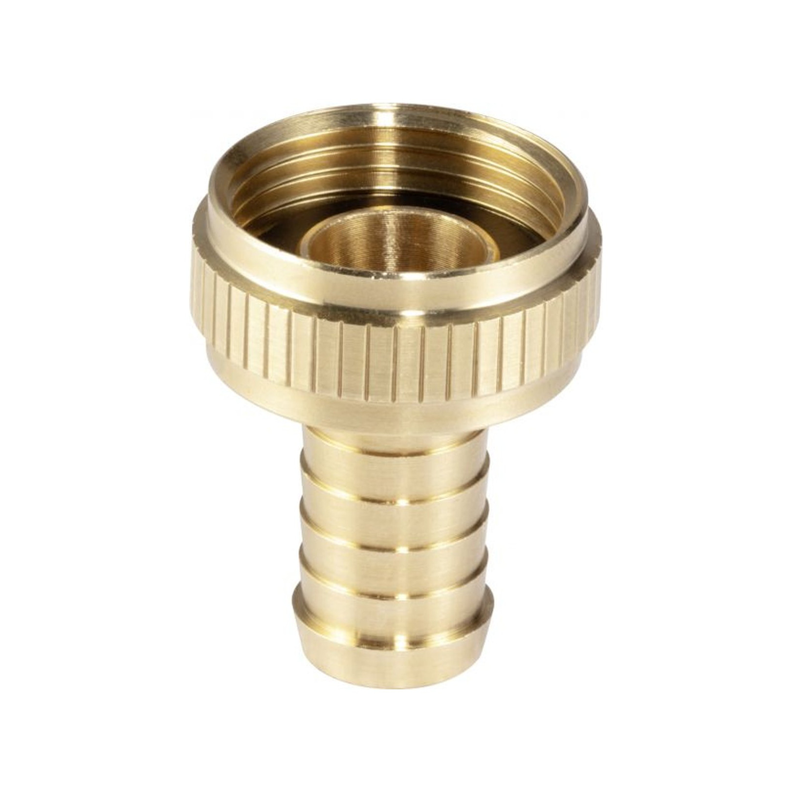 Viega Schlauchverschraubung Modell 1811 1-2-Zoll-3-4-Zoll flachdichtend Messing blank 101473