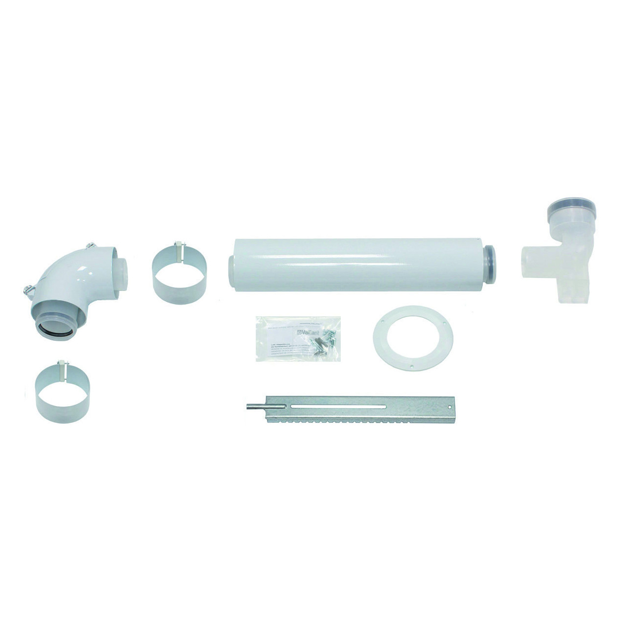 Vaillant Basis-Anschluss-Set konzentrischer Anschluss 60/100 PP Brennwert Abgasleitung 303920