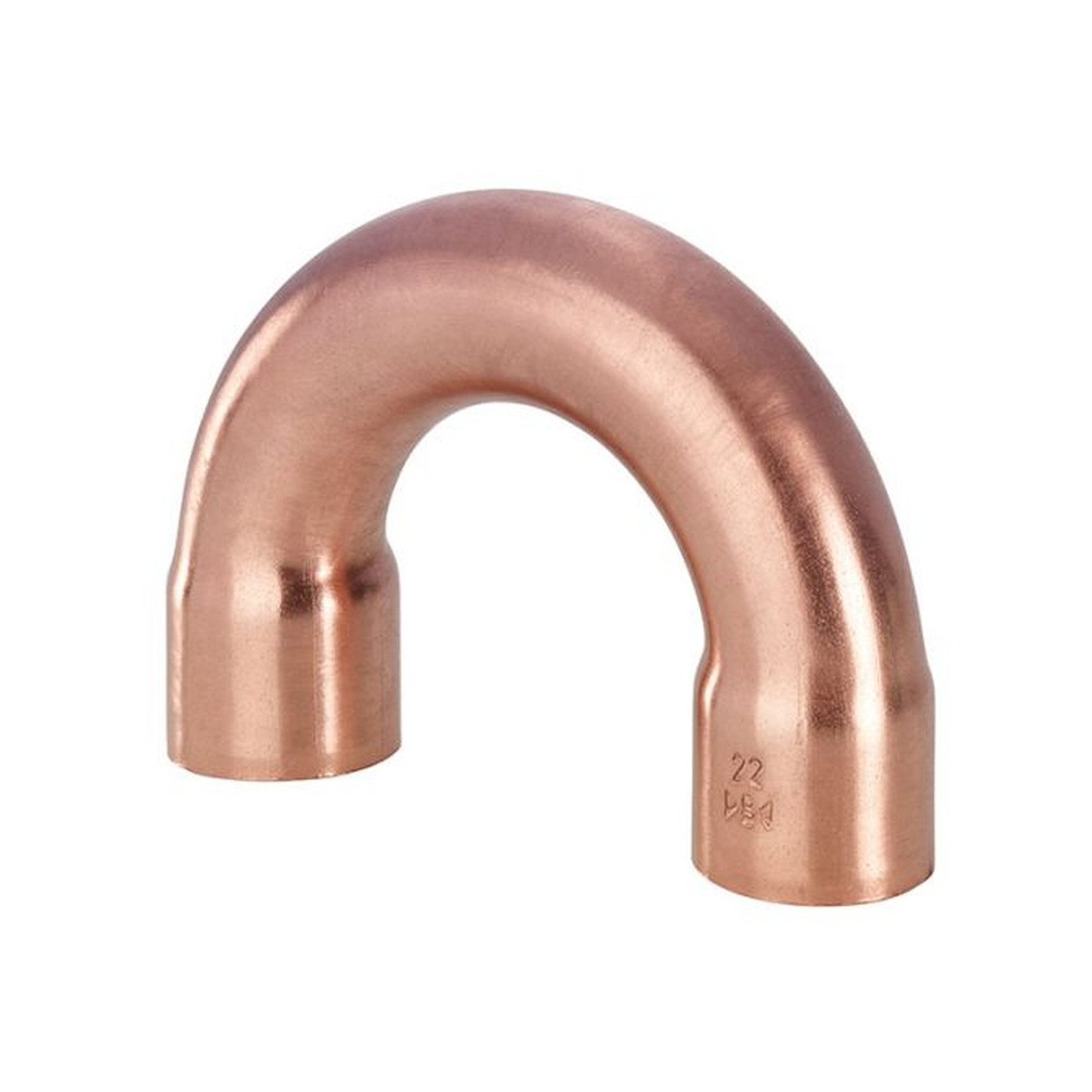 IBP Serie5000 Doppelbogen 180 Grad Kupfer Innenlötende DVGW 22 mm 5060 022000000