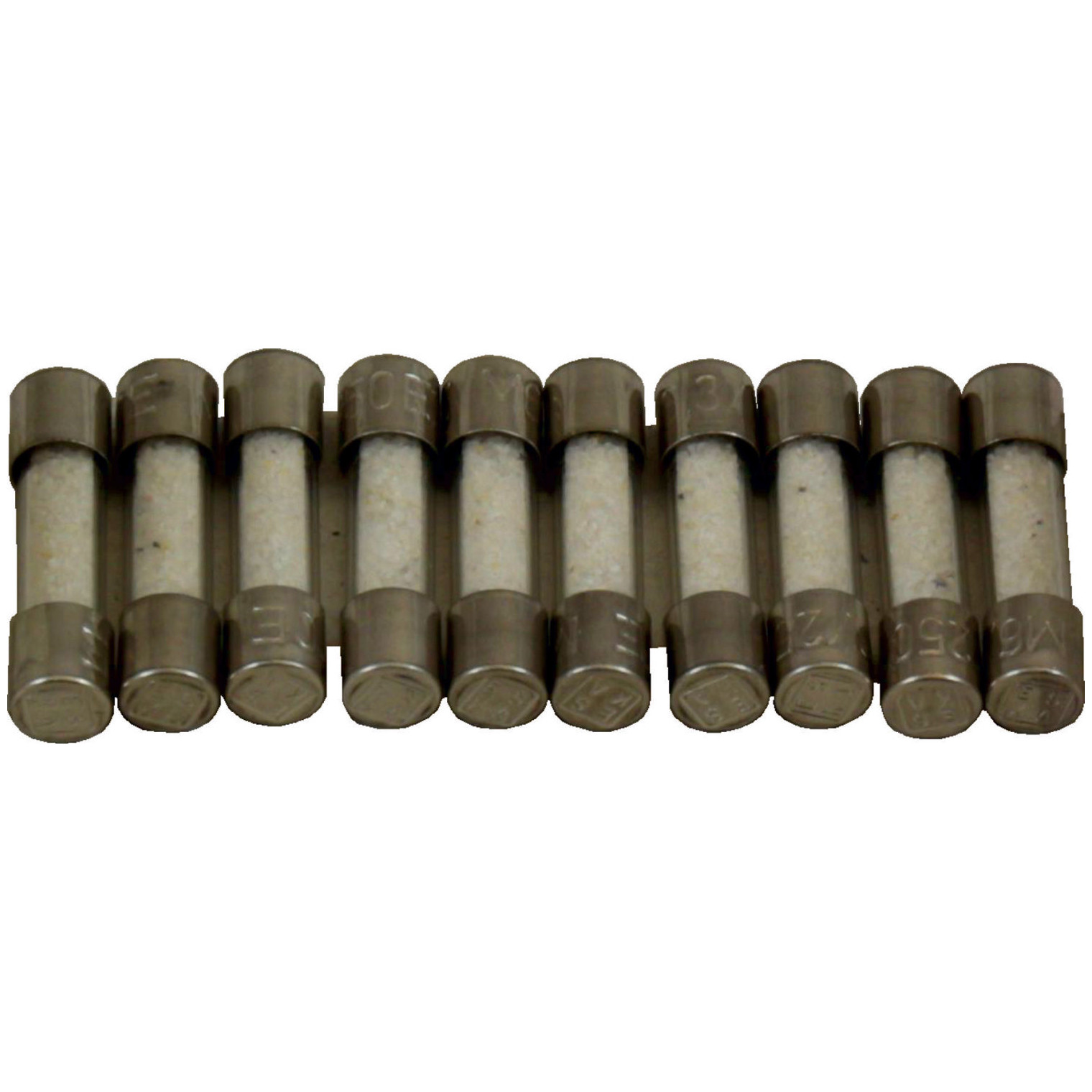 WOLF Feinsicherung 6,3A Mittelträge 10 Stück Ersatz 2772160 R12 R16 R32 8902573