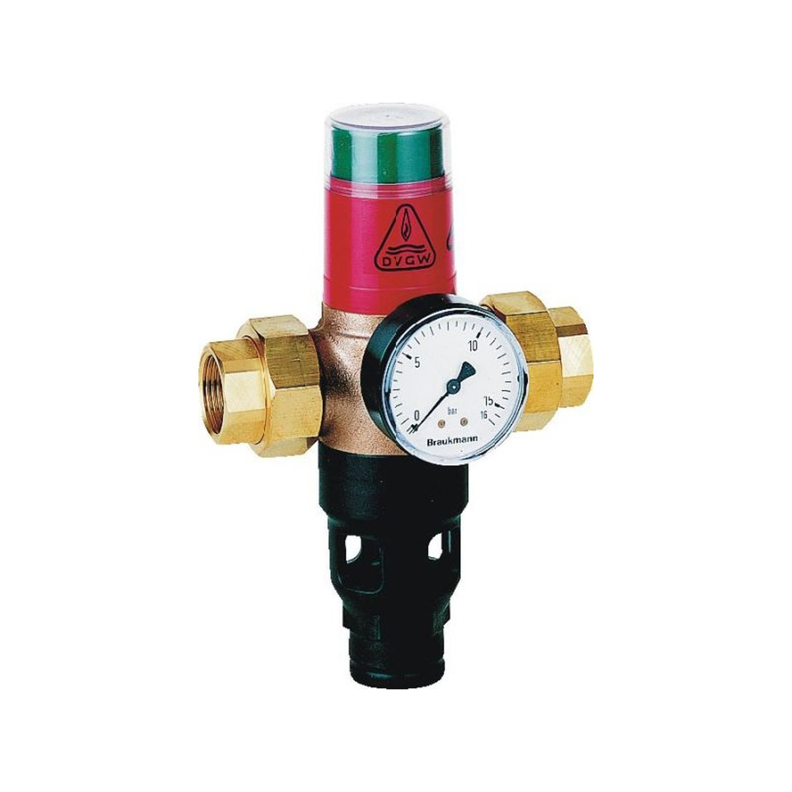 Honeywell Rohrtrenner R295 EA1 Rotguss 1-Zoll Sicherungsarmatur R295-1C