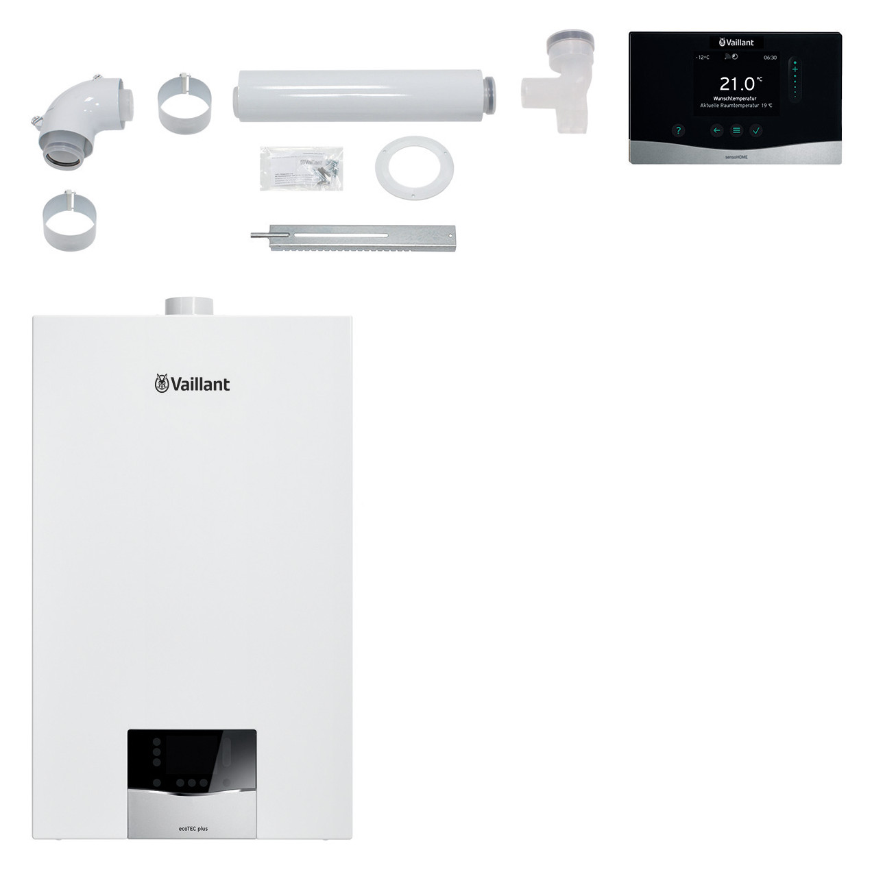 Vaillant Paket ecoTEC plus VC 15CS/1-5 VRC 720/3 LAS flex 8000016619
