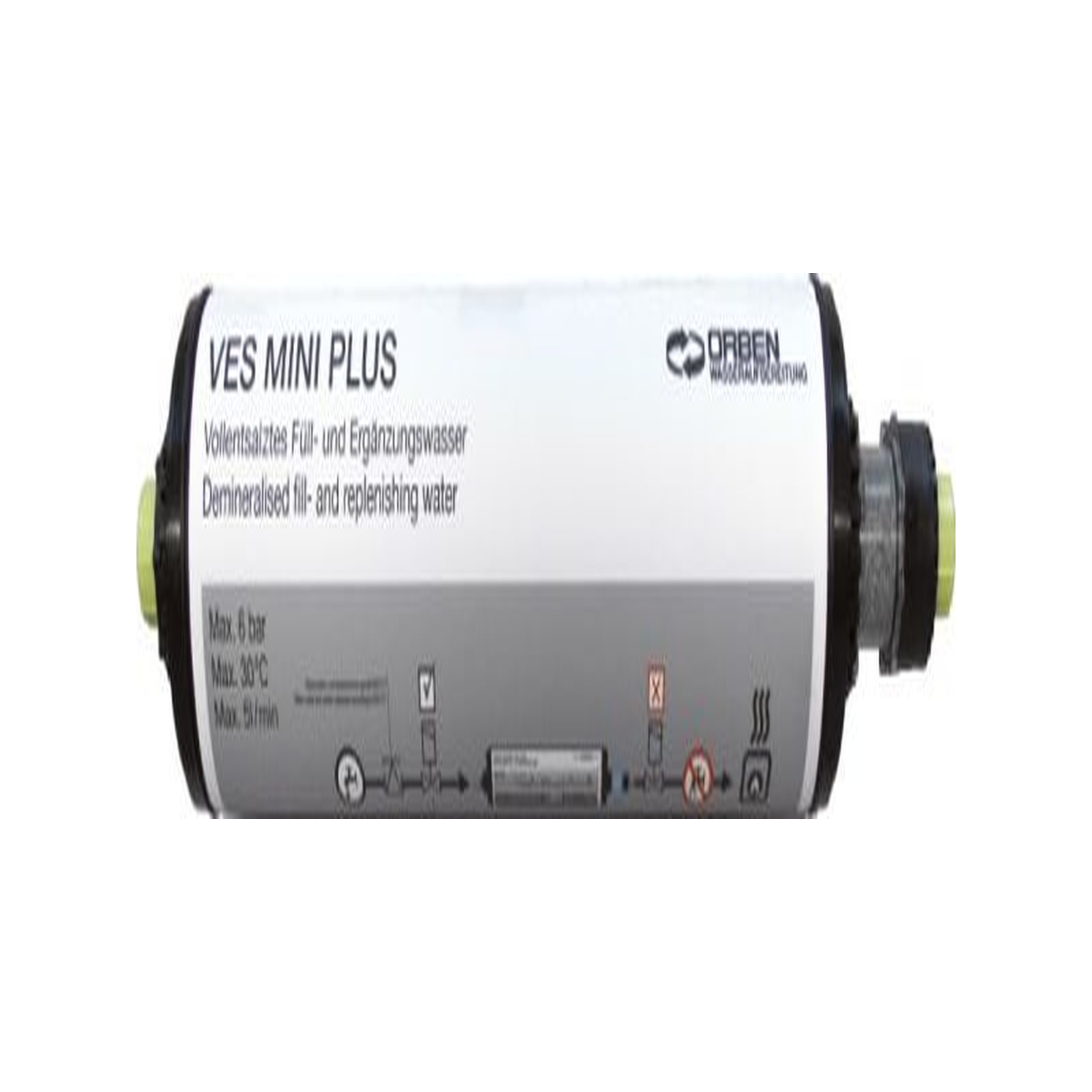 Bosch Vollentsalzungspatrone VES Mini Plus Indikatorharz 3500 LdH 3/4 Zoll 7738320206