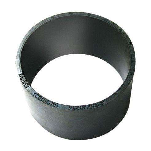 O. Haas Schlauchspannmuffe DN 50 schwarz Gummi EPDM Gussrohre 3281