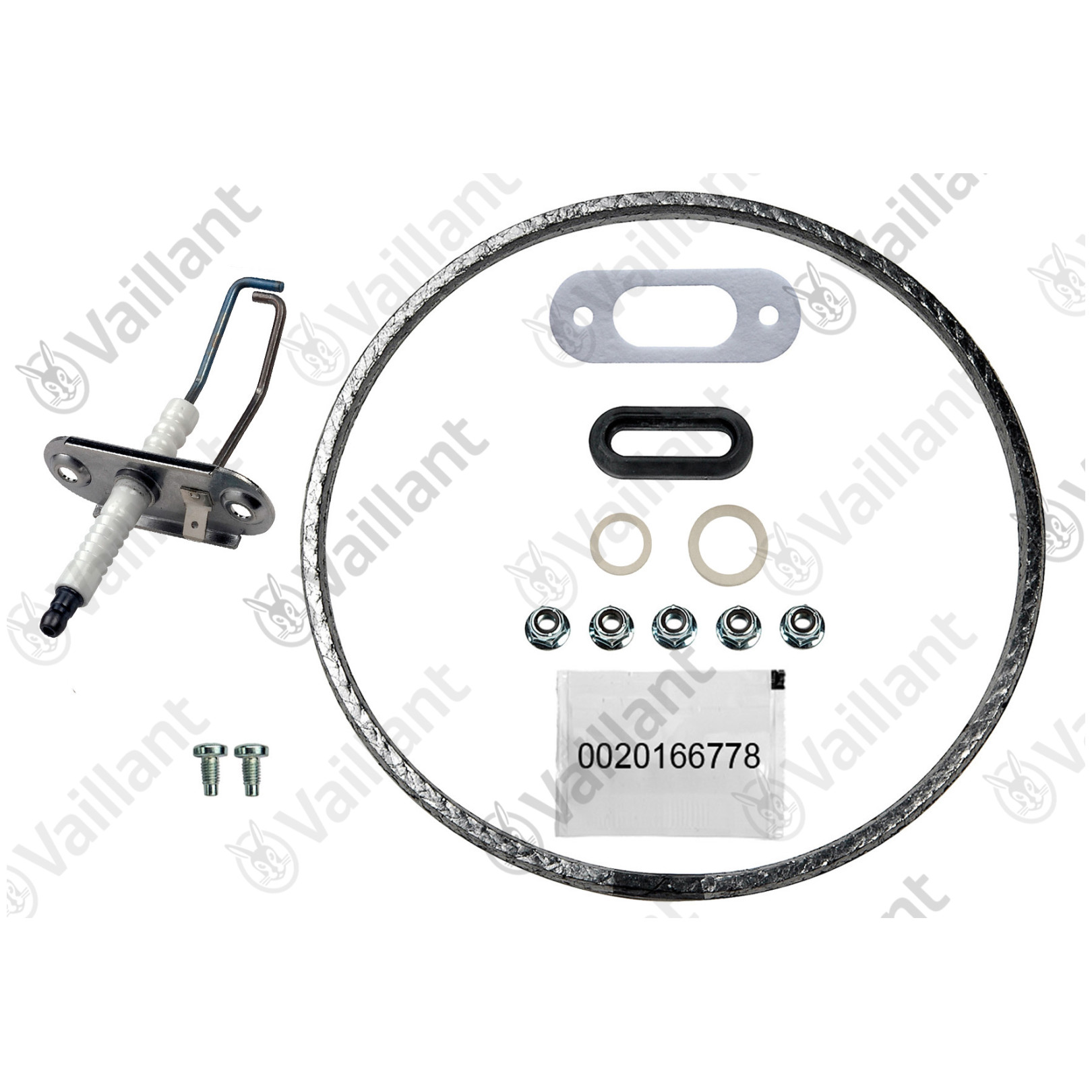 Vaillant Wartungsset II Dichtungssatz Elektrode Heizungsersatzteile Original 0020218247