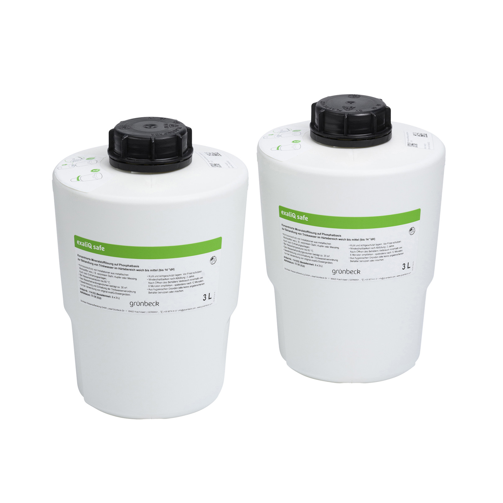 Grünbeck Mineralstofflösung exaliQ safe Korrosionsschutz 3-Liter-Flasche 114032