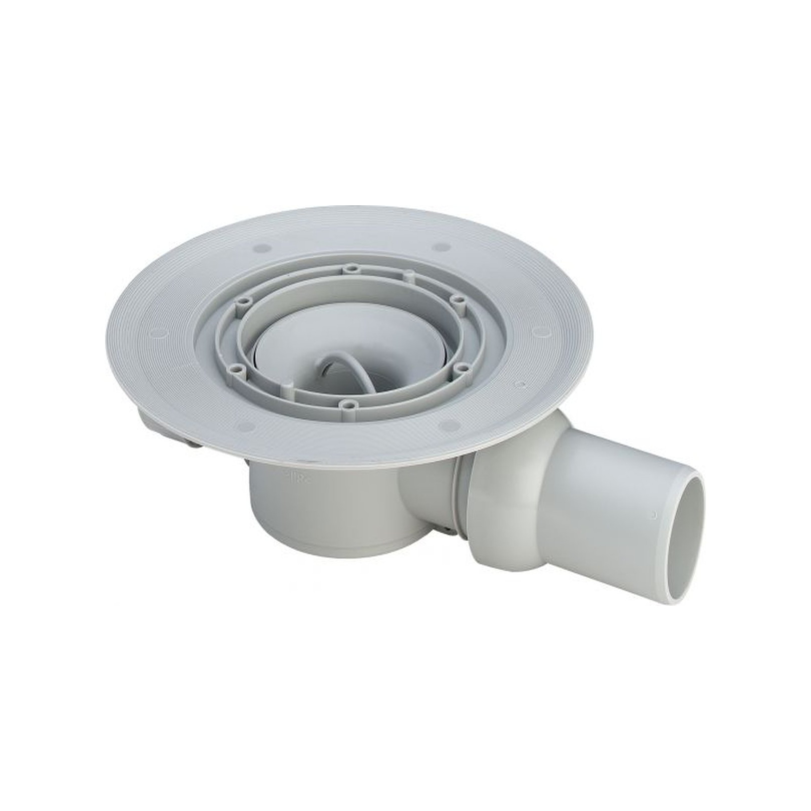 Viega Badablauf 4935.6 DN 50 Kunststoff Kugelgelenkablaufstutzen waagerecht ohne Aufsatz 485412