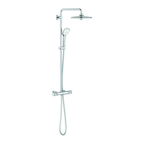 Grohe Duschsystem Euphoria 260 27296003 Thermostatbatterie CoolTouch Chrom Kopfbrause Handbrause Wandmontage