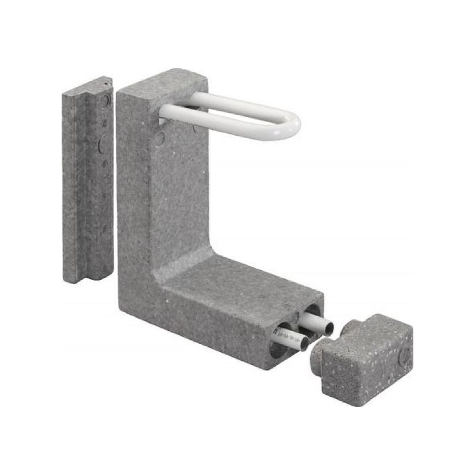 Uponor Anschlussblock Smart Radi 16 mm 215 mm DVGW zertifiziert Edelstahlpresshülse 1013134