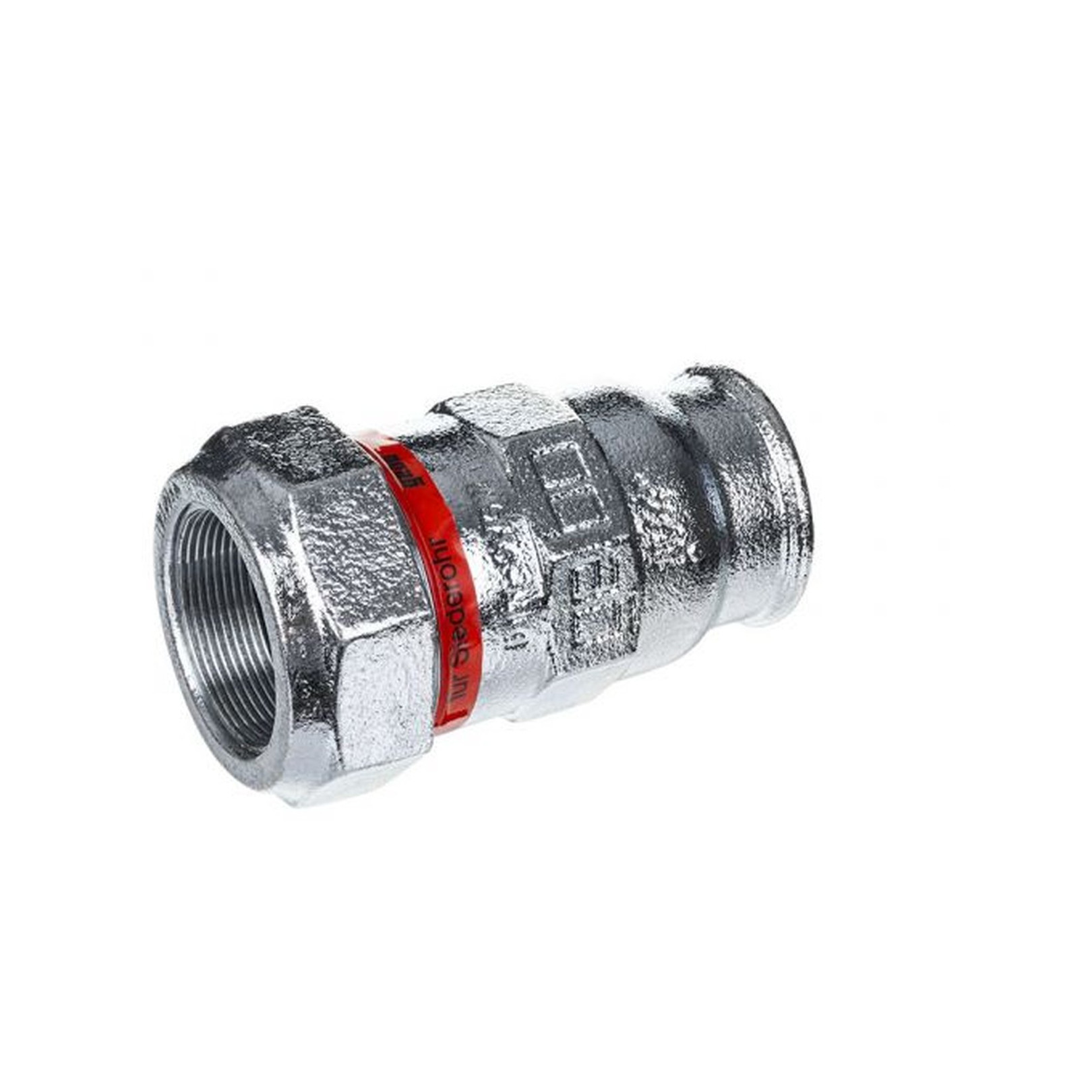 Gebo Temperguss-Klemmverbinder Serie 150 Typ I 2 Zoll 63,5 mm Siederohr 02.150.01.06635