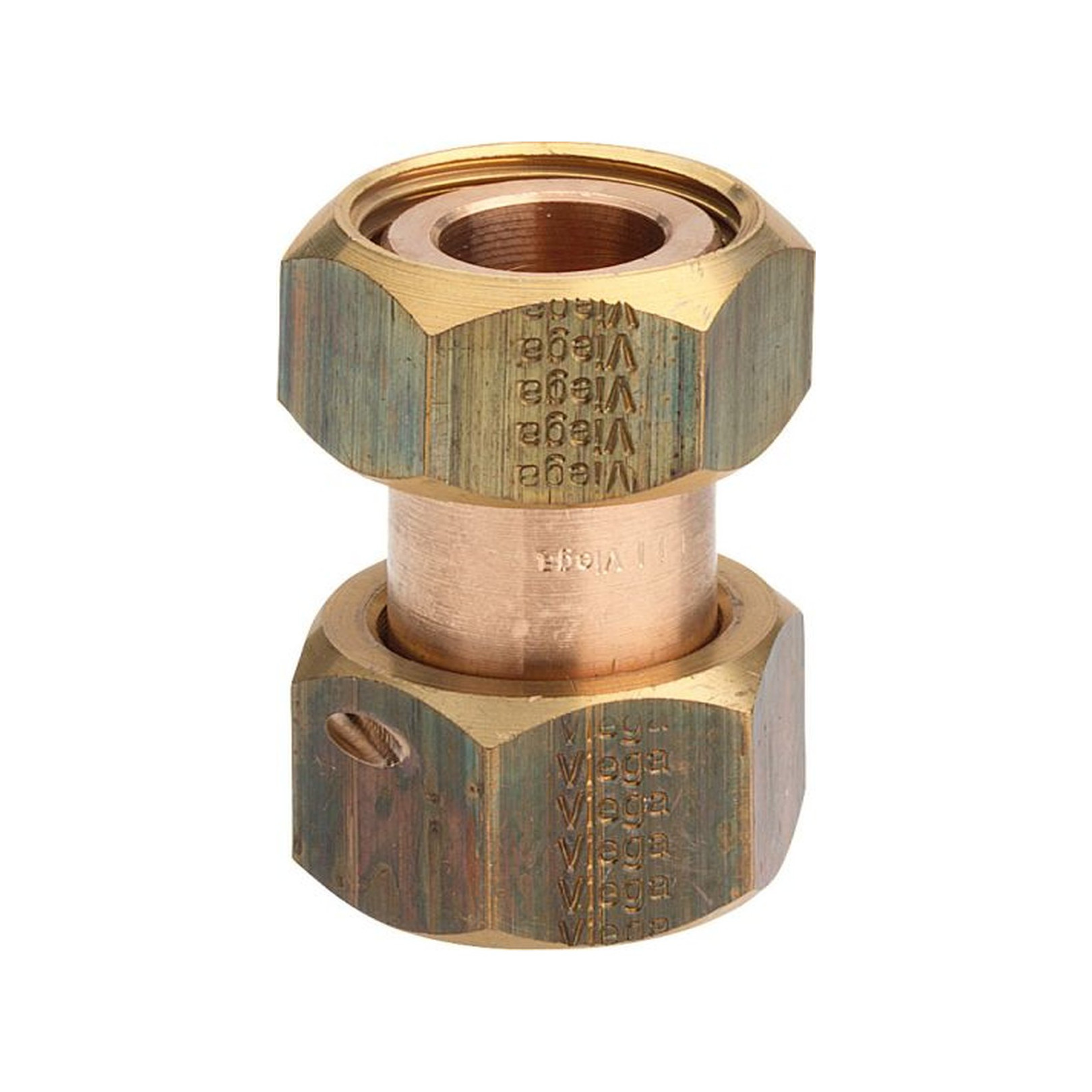 Viega Verschraubung 2026.7 Wasserzaehleranschluss 3-4 Zoll Rotguss 274665