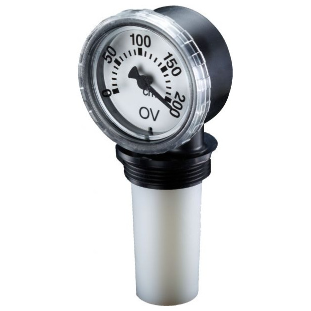 Oventrop Tankinhaltsanzeiger mechanisch G 1 1/2 Zoll stufenlos einstellbar Behälterhöhen 0-200 cm geruchsdicht 2060312