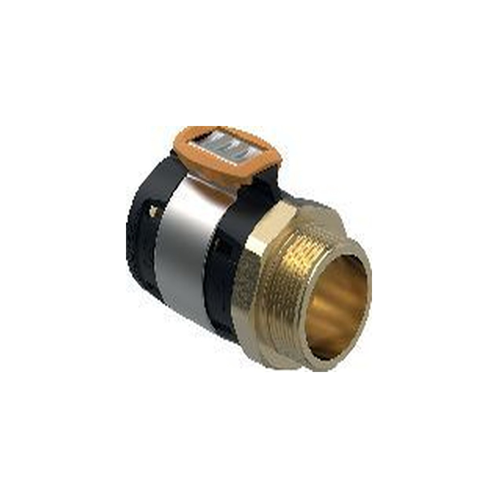 Geberit FlowFit Übergang Aussengewinde Siliziumbronze 63 mm 2 1/2 Zoll Pressindikator 620316001