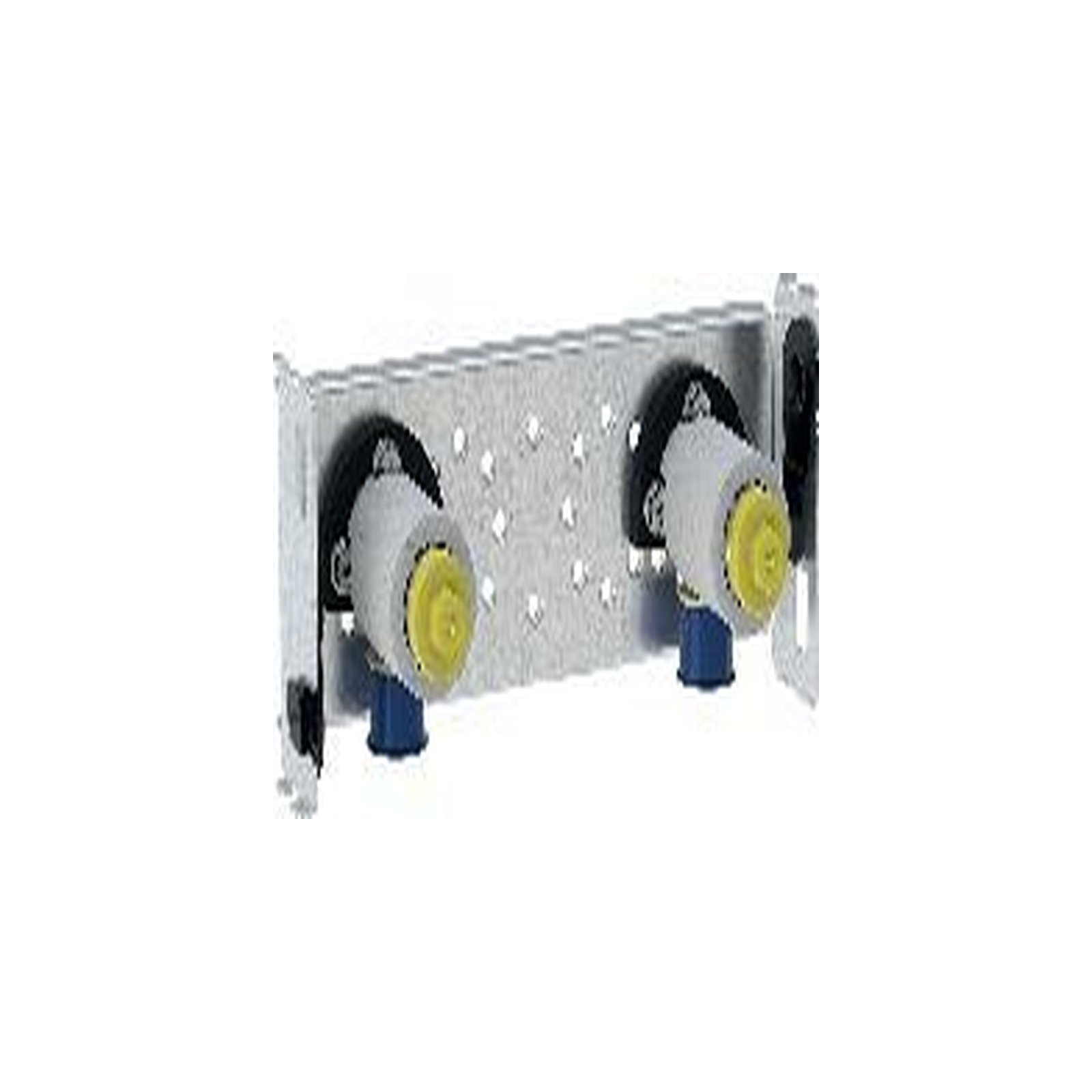 GEBERIT GIS Traverse AP-Armatur 153 mm zwei Wasseranschlüsse stufenlos höhenverstellbar Stahl verzinkt 461740001