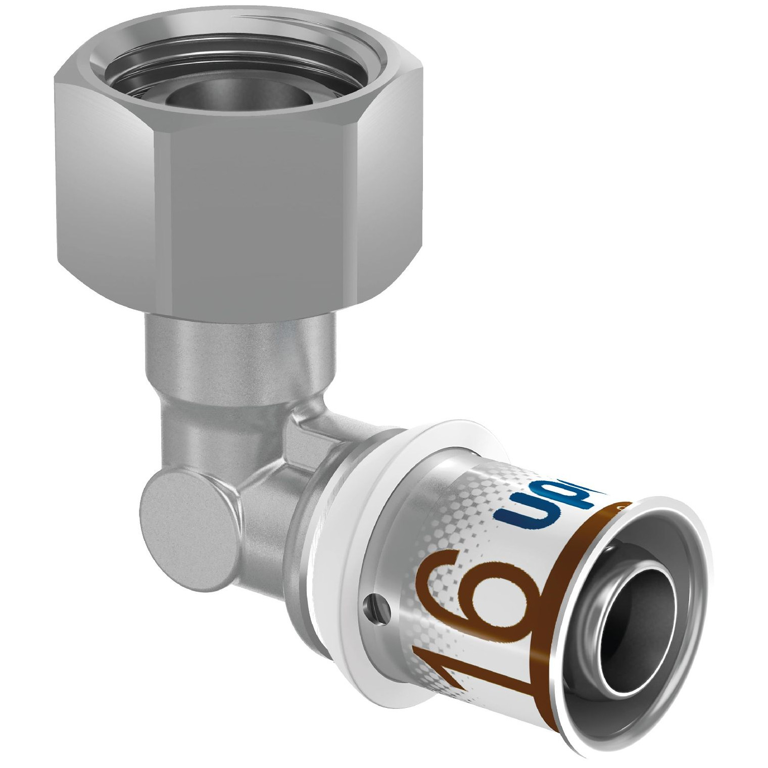 Uponor S-Press PLUS SK-Winkelverschraubung 16mm DN15 Innengewinde Pressfitting DVGW 1070658