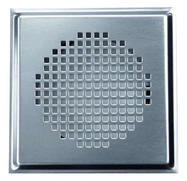 Zehnder Designgitter ComfoGrid Torino DN125 160x160mm Edelstahl Filter 990322088