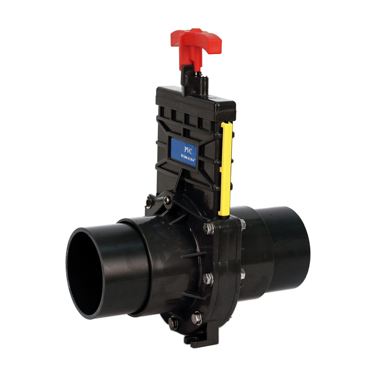 Homa Pumpe PVC-Zulaufschieber DN100 110mm 1,2bar 30Grad 2214110