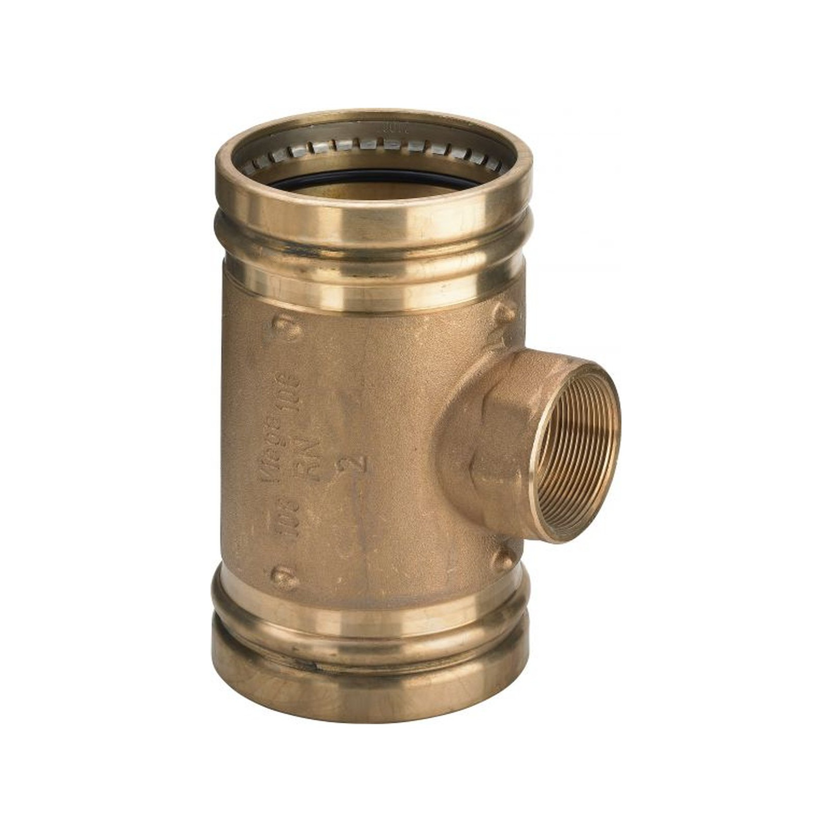 Viega Sanpress XL T-Stueck 2217.2XL Rotguss 88,9x3-4x88,9mm SC-Contur 354589