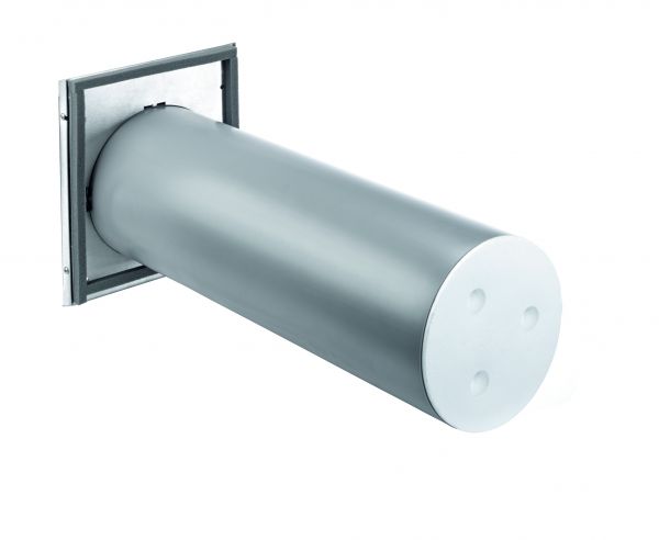 Zehnder Lüftungstechnik Rohbauset CS Twin40 CS 55 Twin Edelstahl Außenwandhaube 700mm 527006680